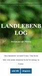 Mobile Screenshot of landlebenblog.org