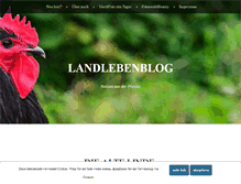 Tablet Screenshot of landlebenblog.org